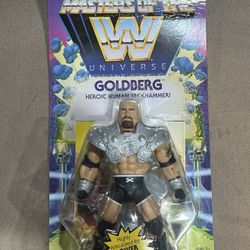 Goldberg Masters Of The WWE Universe 2020 MOTU New Sealed MIB Unpunched Card