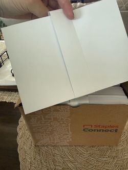 White Blank Cards Bulk Lot