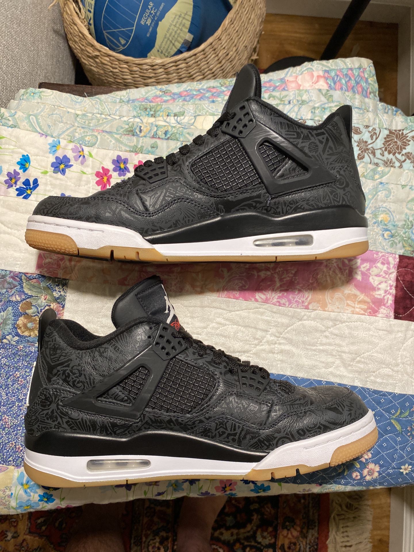 Jordan 4 Laser Black Gum Size 10 for Sale in Santa Cruz, CA OfferUp