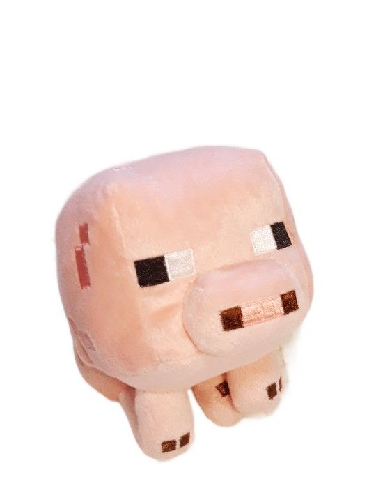 Minecraft Overworld 7" Baby Pig Plush Animal Toy