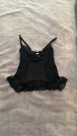 Black lace top