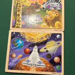 Melissa & Doug Kids Puzzles (2)