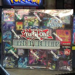 Yugioh Maze Of Memories Booster Box