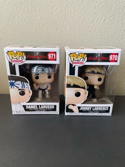 Cobra Kai Daniel LaRusso and Johnny Lawrence Funko Pop