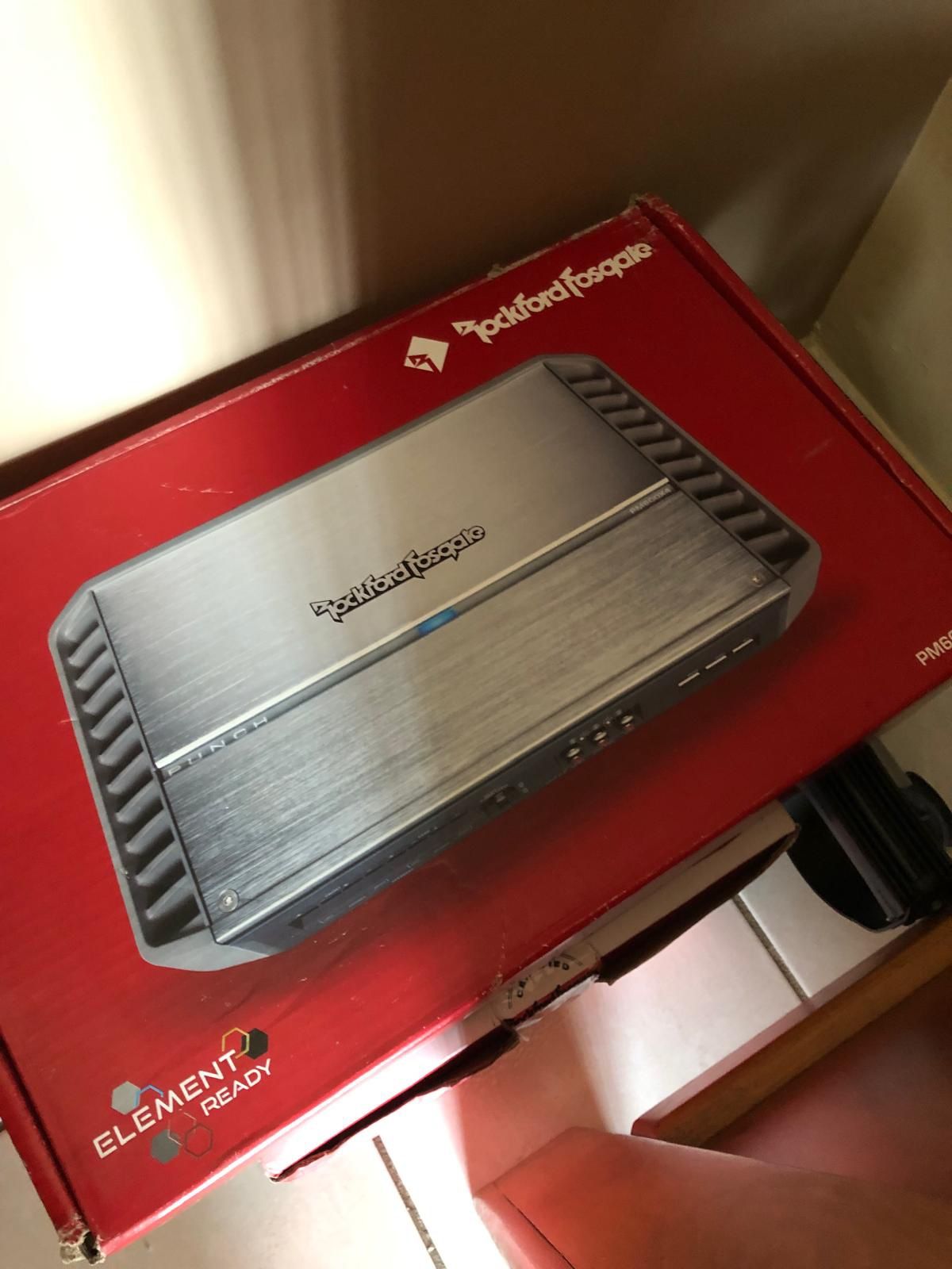 Rockford Fosgate PM600X4 Punch Marine 600 Watt 4-Channel Amplifier