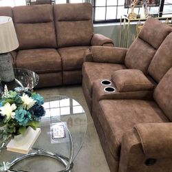 Brand New🤝$10 Down Payment Finance 💌Edenwold Reclining Living Room Set