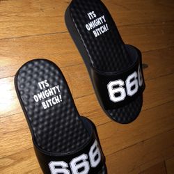 Slides - (women US Size 5 - 5.5?) New, Never Used