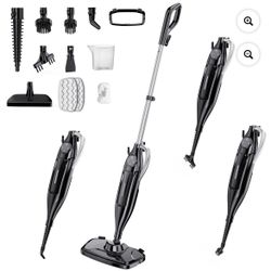 BRAND NEW - SUGARDAY Steam Mop with 2 Washable Dirt Grip Pads Steam Cleaner