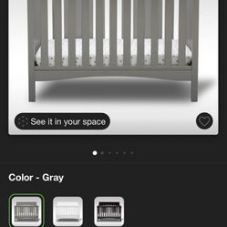 Grey Crib