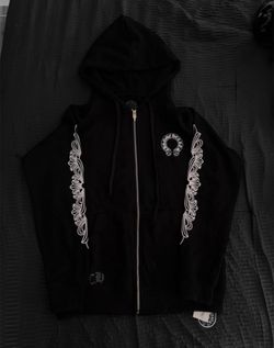 chrome hearts zip up