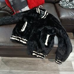 Mink Baseball Jacket EIZZO by Damselle