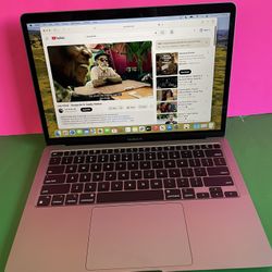 Apple MacBook Air 13 (2020 Model/ M1 chip) 8GB Memory 128GB storage works perfect (97% battery health) 