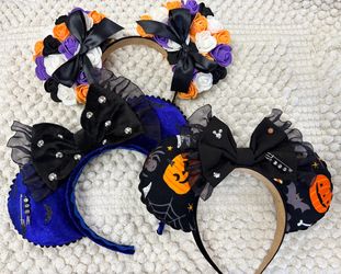 Halloween Mickey ears headband