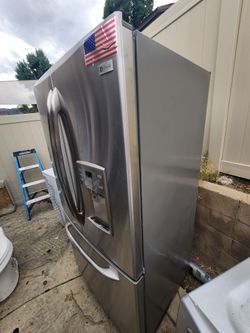 Fridge stainless steel