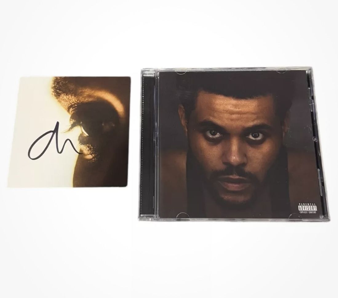 New The Weeknd Hurry Up Tomorrow Signed Autograph CD