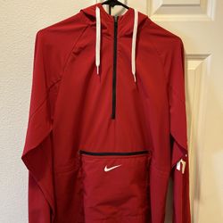 Nike Anorak Windbreaker Red Men’s S