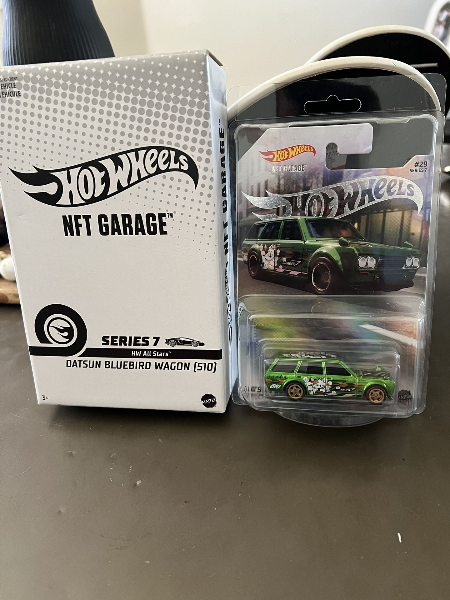 2024 Hot Wheels NFTH Garage Series 7 Datsun Bluebird Wagon