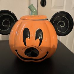 Mickey Mouse Pumpkin Canister