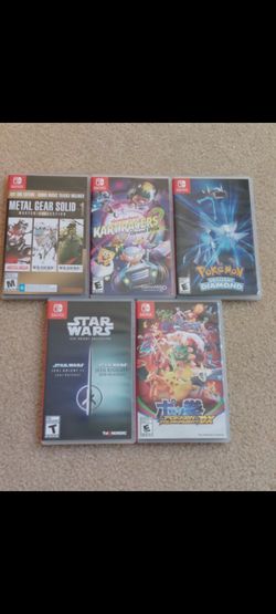 Nintendo Switch Games With Cases