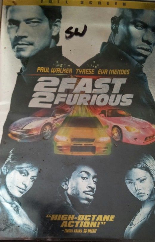 2 Fast 2 Furious DVD Movie 