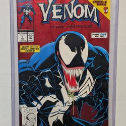 Venom #1 First Edition White Pages Red Foil 