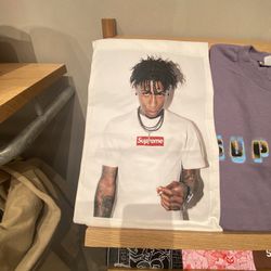 Supreme Youngboy Tee Black And White FW23 for Sale in Chicago