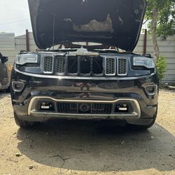 Complete Front End Jeep Grand Cherokee Overland 2016