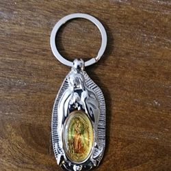 Virgen De Guadalupe Keychain LlaveroChain