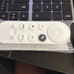 Replacement Remote for Chromecast and Google TV Streamer with Google TV Built-in.