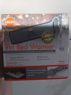 Pet bed warmer