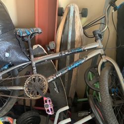 Bike And Long Board, 8 Wheel Skate Board 