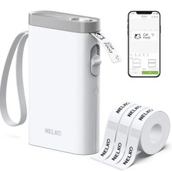 Brand New Label Maker Machine with Tape