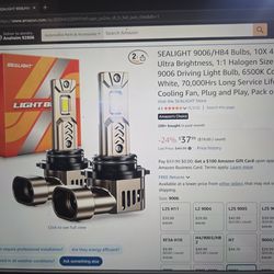 HB4 led car head light 65k cool white