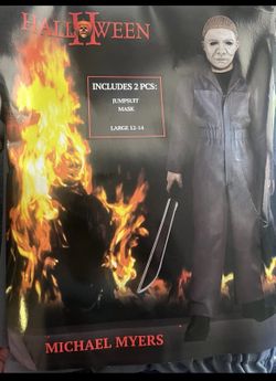 Halloween II Michael Myers Costume (Large 12-14)