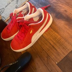 mens suede pumas
