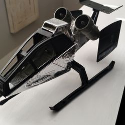 Gi Joe Sky Patrol Chrome Sky Hawk  1990  Vehicle