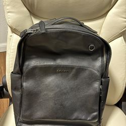 Coach Backpack Bag - Leather - Authentic