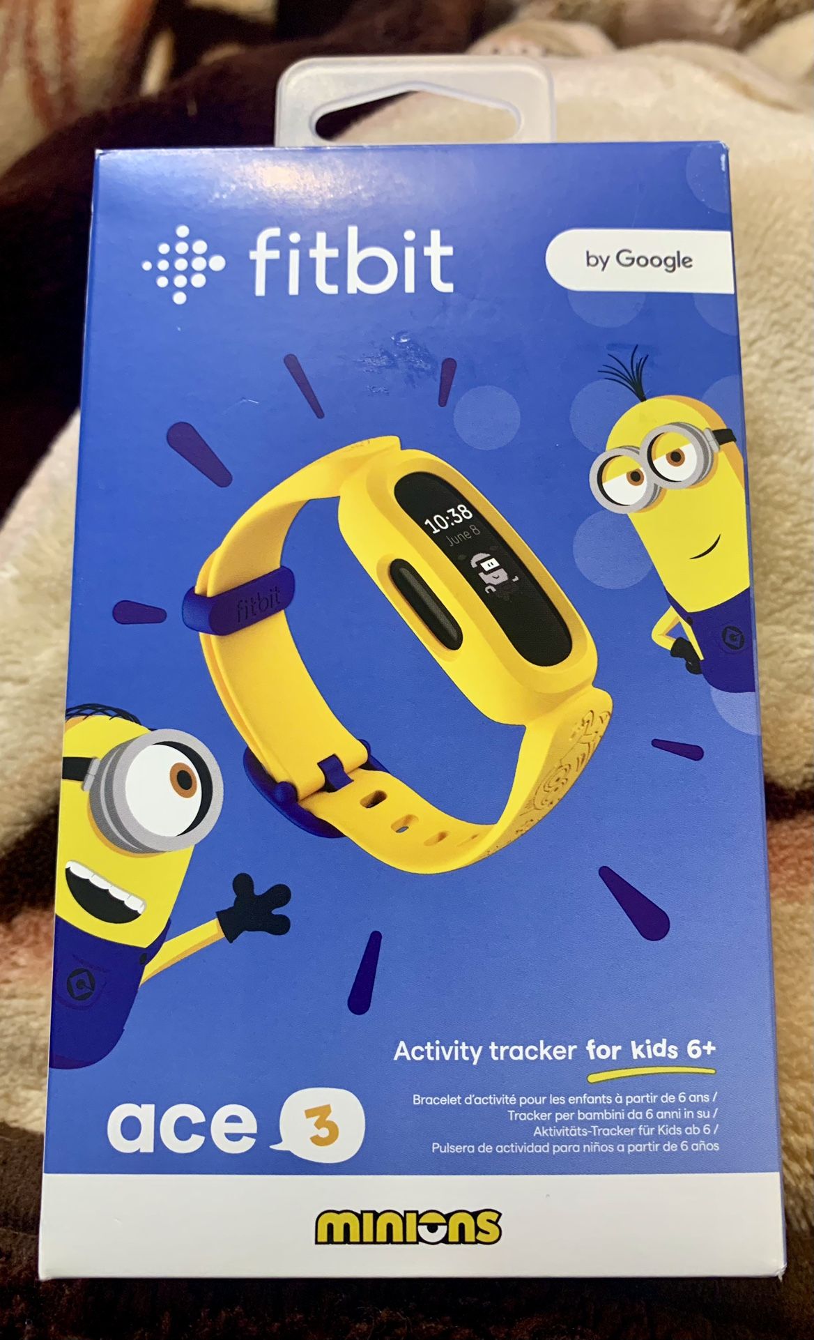 Kids Fitbit Watch Minion Design 