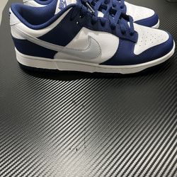 Blue And White Nike Dunks