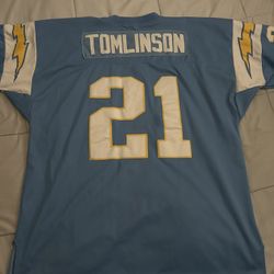 Size 2X :  Tomlinson San Diego Chargers Jersey