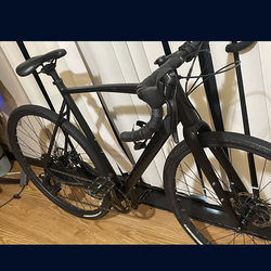 Poseidon x gravel bike disc brakes size L ready to ride asking 300$ obo