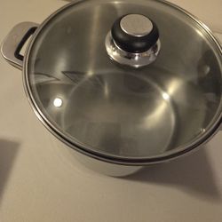 18/20 Stainless Steel Pot With Lid