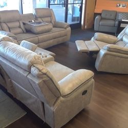 Recliner Sofa And Loveseat