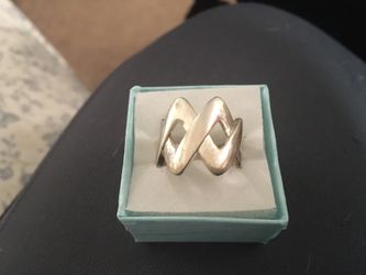 925 zigzag ring