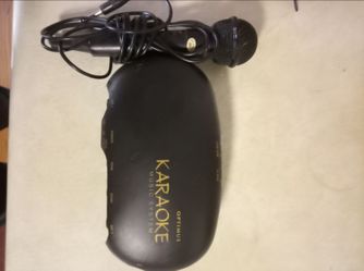 Optimus Karaoke Music System with Microphone