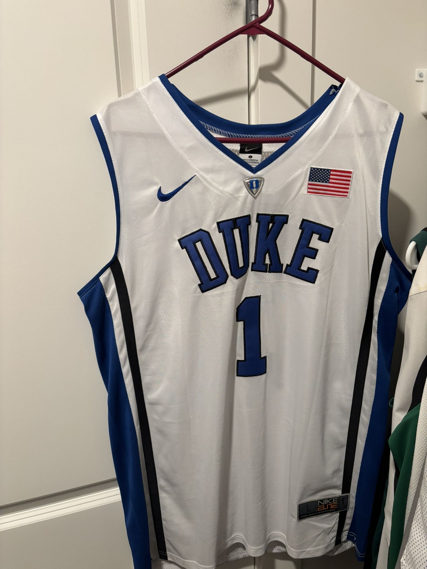 Kyrie Irving Nike Elite - Duke Blue Devils Home Jersey