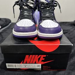 Jordan 1 Court Purples 
