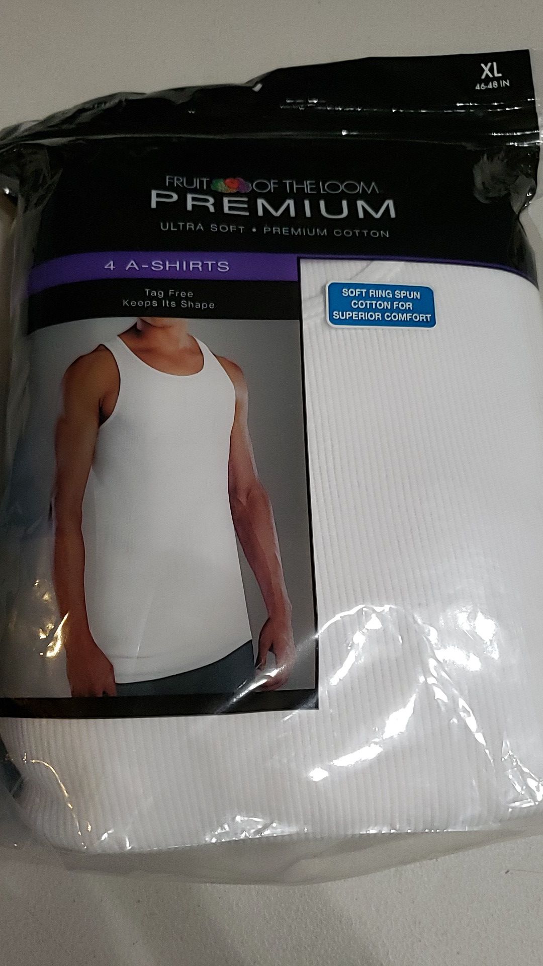 Mens XL Fruit of the Loom Muscle Shirts