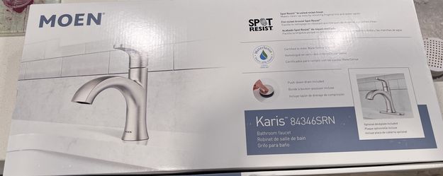 MOEN Karis Bathroom Faucet (84346SRN)