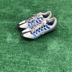 Nike VaporEdge Elite Flyknit ‘Black Game Royal’ Football Cleats Size 9.5 Men’s
